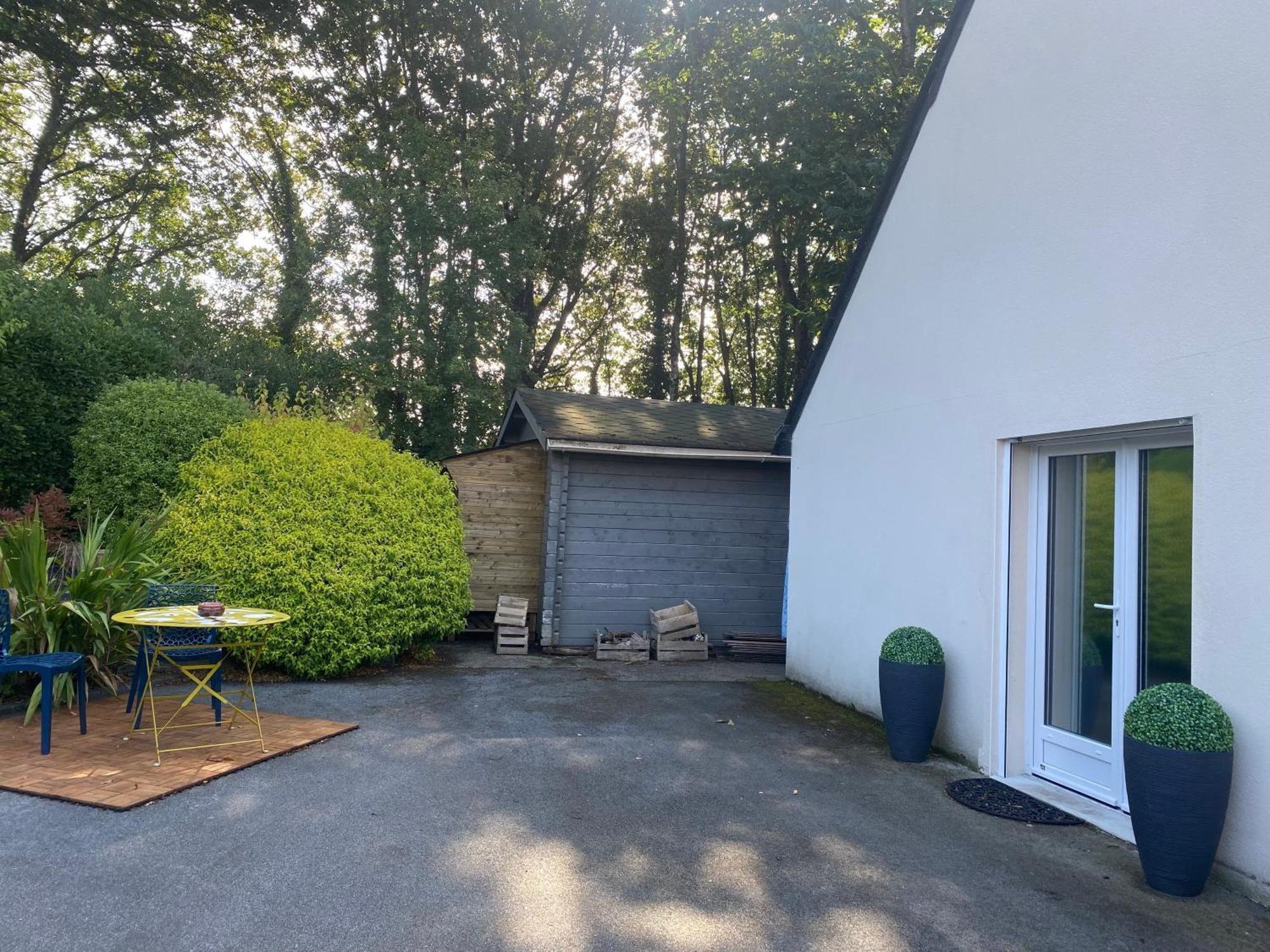 Studio, Sur Le Chemin Des Hortensias Ploërmel Buitenkant foto